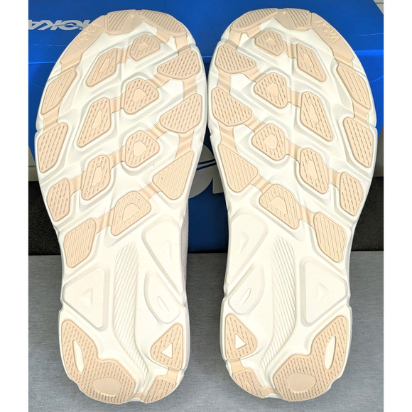 Hoka One One Shoes Mens 13 Beige Sand Clifton 9 NEW 1127895-SSEG Running Sneaker - Picture 10 of 11